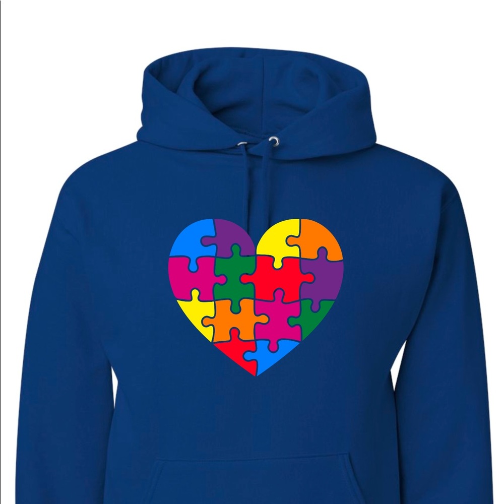 Autism Heart Hoodie